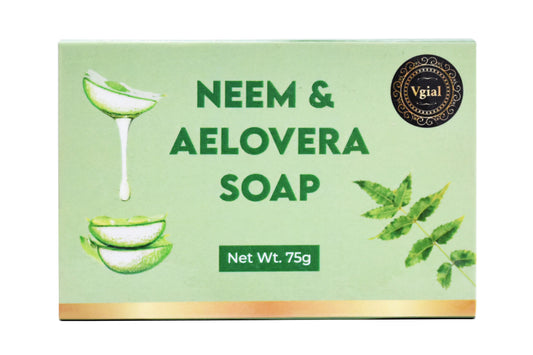 Vgial Neem & Aelovera Soap 75g